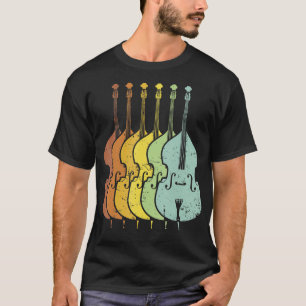 Entsetzliches Retro-Geschenk für Bass-Musiker T-Shirt
