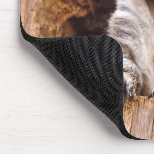 Entsetztes Eichhörnchen Mousepad (Ecke)