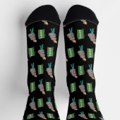 Entsorgen Sie den Müll Socken (Oben)