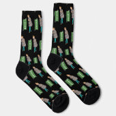 Entsorgen Sie den Müll Socken (Rechts)