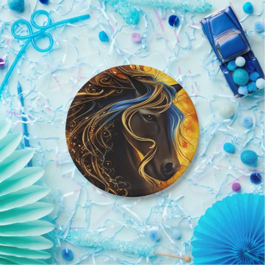 Entsorgte China - Die Teller des Stallion-Papiers (Party)