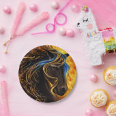 Entsorgte China - Die Teller des Stallion-Papiers (Party)