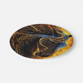 Entsorgte China - Die Teller des Stallion-Papiers (Schrägansicht)