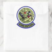 Entsorgung der Kaninchenbombe Quadratischer Aufkleber (Tasche)