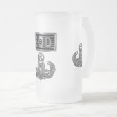 Entsorgung explosionsfähiger Sprengkörper des EOD Mattglas Bierglas (VorderseiteRechts)