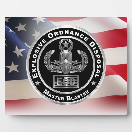 Entsorgung explosiver Stoffe (EOD) Fotoplatte (Vorderseite)