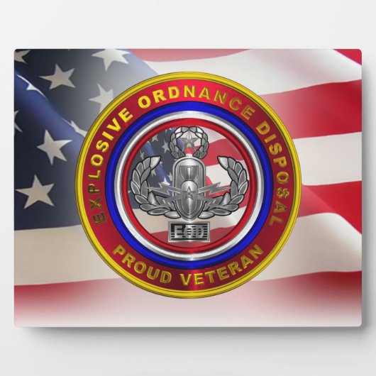 Entsorgung explosiver Stoffe (EOD) Fotoplatte (Vorderseite)