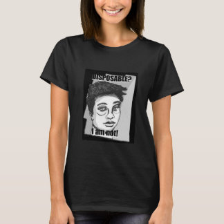 Entsorgung ?Frau T-Shirt