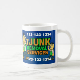 Entsorgungsdienste Reinigung von Mülltransport  Kaffeetasse