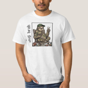 Entspann dich Bruder Lustiges Erwachsenen-T-Shirt T-Shirt