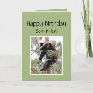 Entspann dich, es ist dein Geburtstag Bär für Schw Karte