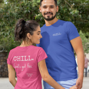 Entspann dich, Gott hat das im Griff Bibel Römer 8 T-Shirt