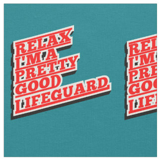 Entspann dich, ich bin ein hübscher guter Rettungs Stoff