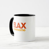 Entspann dich, ich bin Phantastisch Tasse (Vorderseite Links)