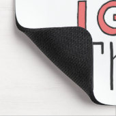 Entspann dich, ich got das mousepad (Ecke)