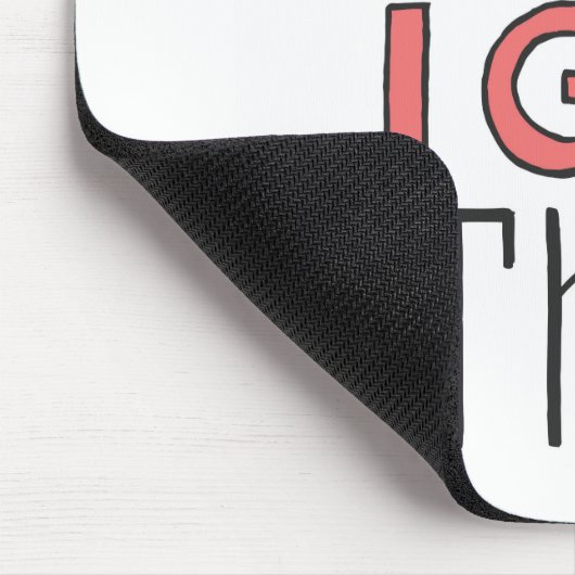 Entspann dich, ich got das mousepad (Ecke)