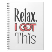 Entspann dich, ich got das notizblock (Vorderseite)