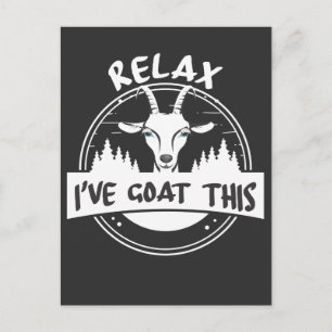 Entspann dich, ich habe das Schaf - Geschenk für S Postkarte
