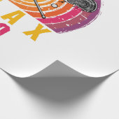 Entspann dich Lacrosse Geschenkpapier (Ecke)