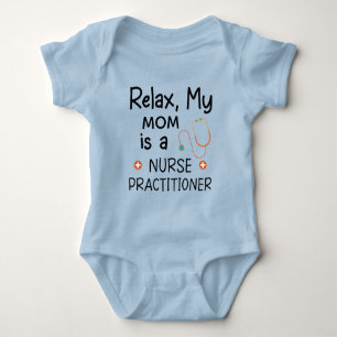 Entspann dich, meine Mutter ist eine Krankenpflege Baby Strampler