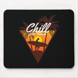 Entspanne deinen Geist Ozean Strand Sommer Tropisc Mousepad