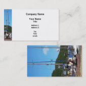 Entspannen am Dock Visitenkarte (Vorne/Hinten)