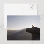 Entspannen am Felsen Postkarte (Vorne/Hinten)
