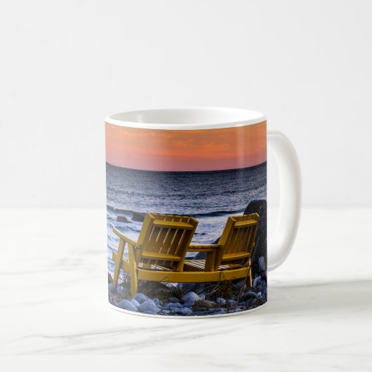 Entspannen am Meer Kaffeetasse (VorderseiteRechts)