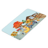 Entspannen auf dem landwirtschaftlichen Magnet (Linke Seite)