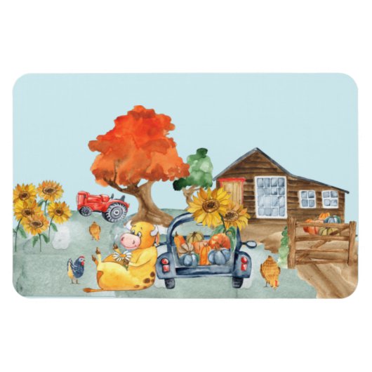 Entspannen auf dem landwirtschaftlichen Magnet (Horizontal)