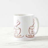 Entspannen & Auftanken Kaffeetasse (VorderseiteRechts)