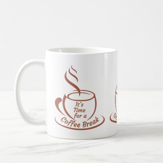 Entspannen & Auftanken Kaffeetasse (Links)