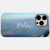 Entspannen Bergsee-Zauber im Val Piora Case-Mate iPhone Hülle (Rückseite (Horizontal))