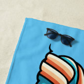 Entspannen, erneuern und neu fokussieren strandtuch (Beispiel)