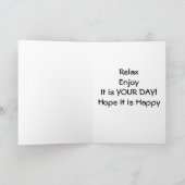 ENTSPANNEN, GENIESSEN UND GENIESSEN SIE IHREN GEBU KARTE (Innenseite)