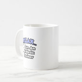 Entspannen ... Ich bin Athletiktrainer Kaffeetasse (Vorderseite Links)