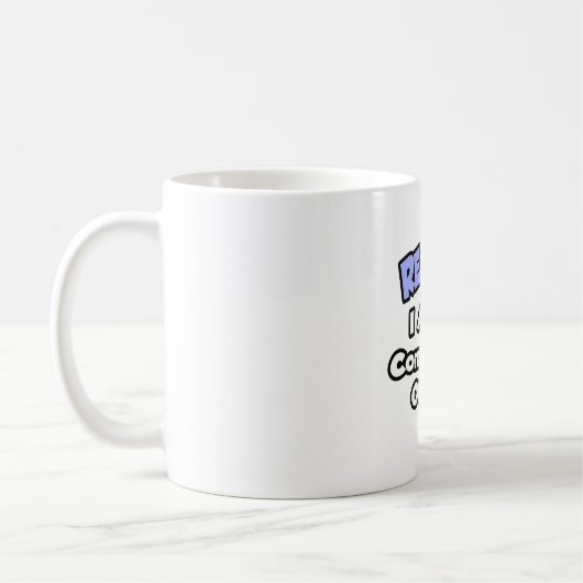 Entspannen ... Ich bin Compliance Officer Kaffeetasse (Links)