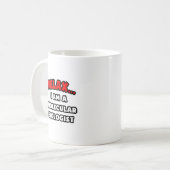 Entspannen ... Ich bin Molekularbiologe Kaffeetasse (Vorderseite Links)