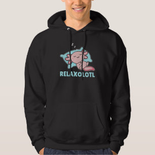 Entspannen im Axolotl Lovers, Niedlicher Tiere Rel Hoodie