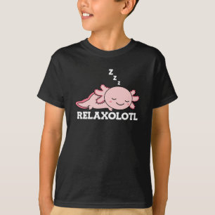 Entspannen im Axolotl Lovers, Niedlicher Tiere Rel T-Shirt