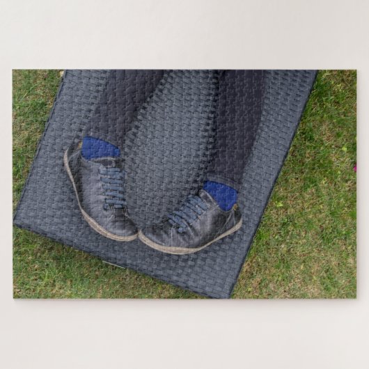Entspannen im Gras Puzzle (Horizontal)