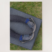 Entspannen im Gras Puzzle (Vertikal)