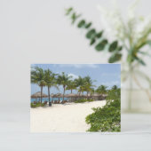 Entspannen in Cozumel Postkarte (Stehend Vorderseite)