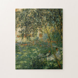 Entspannen in der Gartenanlage Puzzle