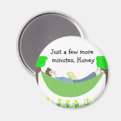 Entspannen in der Hängematte Magnet (Vorderseite/Rückseite)