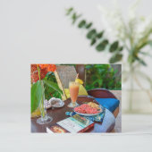 Entspannen Postkarte (Stehend Vorderseite)