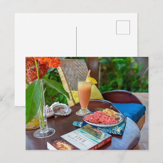 Entspannen Postkarte (Vorne/Hinten)