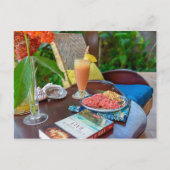 Entspannen Postkarte (Vorderseite)