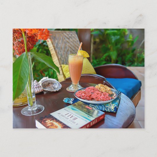 Entspannen Postkarte (Vorderseite)