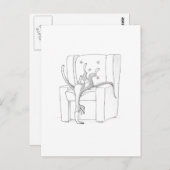 Entspannen Postkarte (Vorne/Hinten)